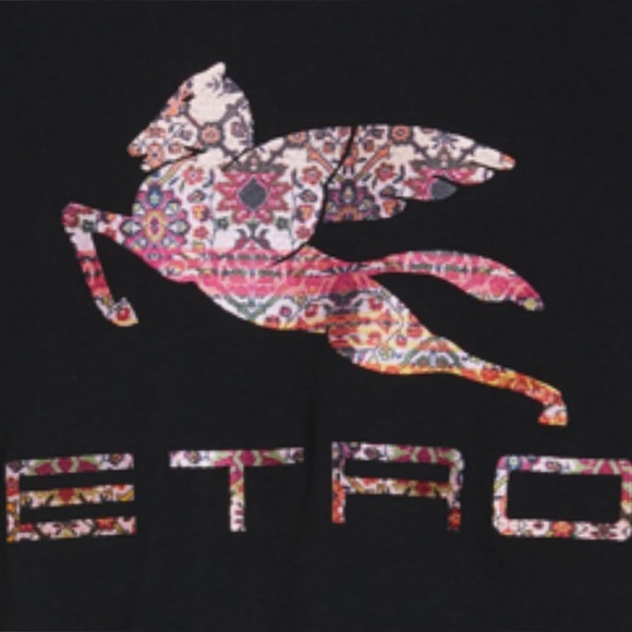 Etro Clear Tote Bag / Notorious Paisley Print W/ Pouch Inside /Made In Italy - Picture 9 of 15